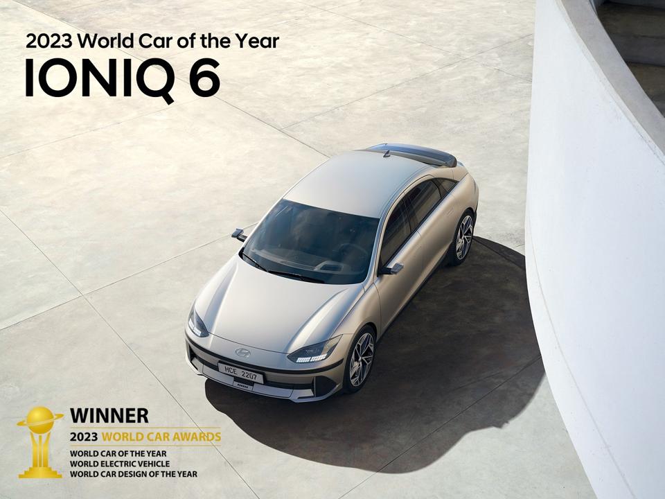 IONIQ6 chiến thắng ngoạn mục tại giải thưởng Ô tô thế giới của năm 2023
